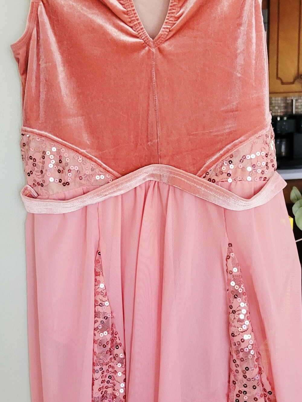 Pink Sequin Costume